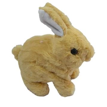 Aya Toys 40098 Pilli Sarı Peluş Tavşan