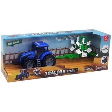 Aya Toys 40333 Pilli Pulluklu Traktör