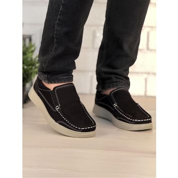 Ayakkabix Tems Kum Deri Yazlık Erkek Casual Ayakkabı