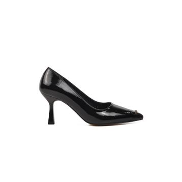 Ayakmod 357069 Siyah Taşlı Kadın Stiletto