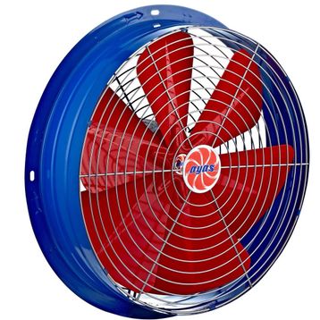 Ayaş 50 cm Çap YSA-500-4K-M 1400 D/D 220/230 Volt Monofaze Yuvarlak Kasalı Sanayi Tipi Aspiratör