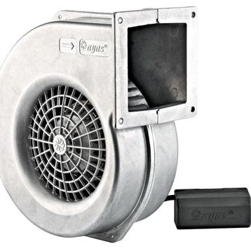 Ayas AGF-120E-2K-M 3000 D-D Alüminyum Gövde Salyangoz Sık Kanatlı Öne Eğ. Radyal Fan