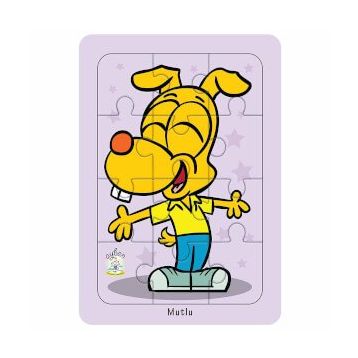 Ayben Yayınları Duygunu Yap - Mutlu 12 Parça Puzzle