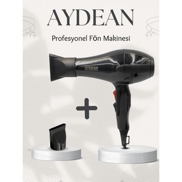 Aydean 4200 Siyah Profesyonel Saç Kurutma Makinesi