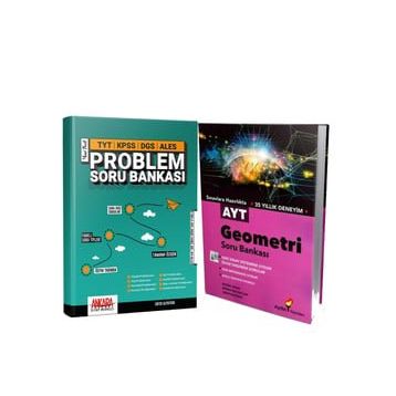 Aydın Ayt Geometri ve Akm Problemler Soru Bankası Seti 2 Kitap