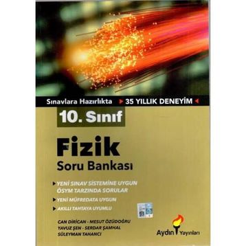 Aydın Yayınları 10.Sınıf Fizik Soru Bankası