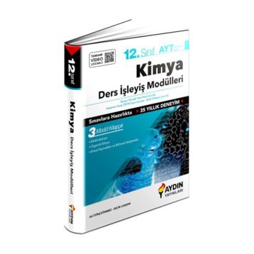 Aydın Yayınları 12. Sınıf Aydın Kimya Ders İşleyiş Modülleri