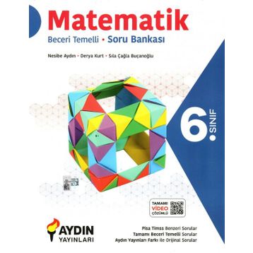 Aydın Yayınları 6. Sınıf Matematik Beceri Temelli Soru Bankası