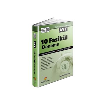 Aydın Yayınları AYT 10 Fasikül Deneme