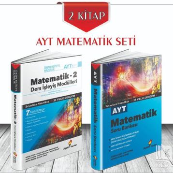 Aydın Yayınları AYT 12. Sınıf 1. Dönem Matematik - Fizik - Kimya - Biyoloji Branş Deneme Seti - 4 Kitap