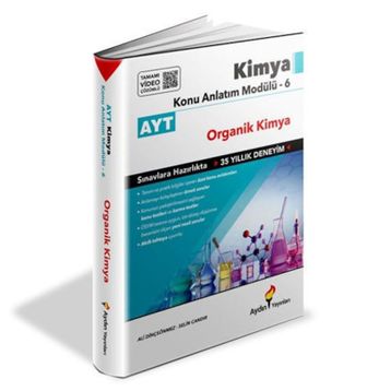 Aydın Yayınları AYT Kimya Konu Anlatım Modülü 6 Organik Kimya