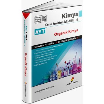 Aydın Yayınları AYT Kimya Konu Anlatım Modülü 6 Organik Kimya