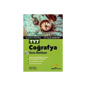 Aydın Yayınları TYT Coğrafya Soru Bankası
