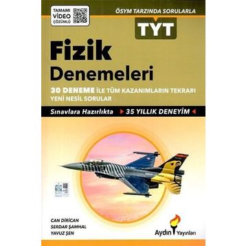 Aydın Yayınları TYT Fizik Denemeleri