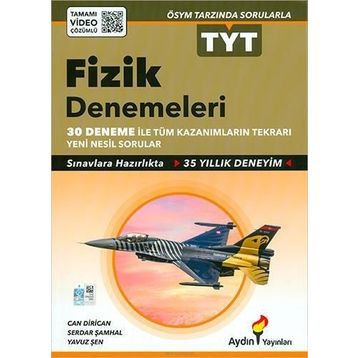 Aydın Yayınları TYT Fizik Denemeleri