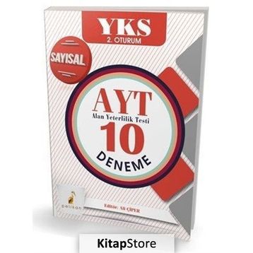 Aydın YKS 2.Oturum AYT 10 Fasikül Deneme - kollektif