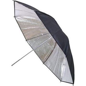 Ayex 40 inç 101 cm Siyah Gümüş Stüdyo Reflektör Şemsiyesi