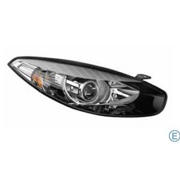 Ayfar 202295 Renault Fluence 13- Mercekli Siyah Çerçeveli Sol Far