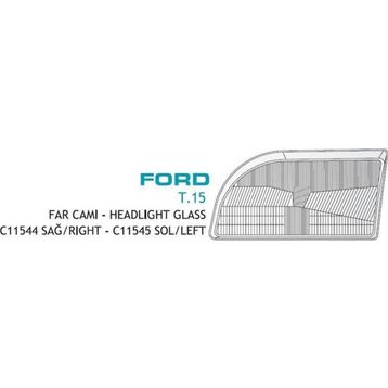 Ayfar Ford Minibüs Transit T15 Sol Far Camı