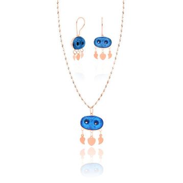Aykat SET-432 Kadın Gümüş Takı Seti