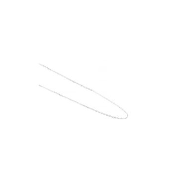 Aykat ZNC-23 Zincir Uzunluk 45 cm Zinciri Forse Modeli Rengi Beyaz Gümüş Kolye