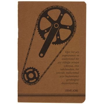 Aylak Adam Hobi 8681980581370 Steve Jobs Kraft Defter