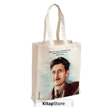 Aylak Adam Hobi 8681980581707 George Orwell Kadın Günlük Bez Çanta