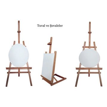 Aymi 175 cm Kayın Şövale