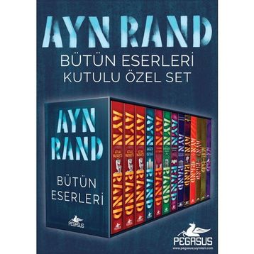 Ayn Rand Bütün Eserleri Kutulu Özel Set Pegasus Yayınları