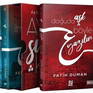 Ayn Şın Kaf Aşk Serisi Seti-3 Kitap Takım - Kolektif