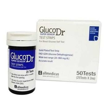Ayset Gluco Dr Super Sensor 50 Adet Strip