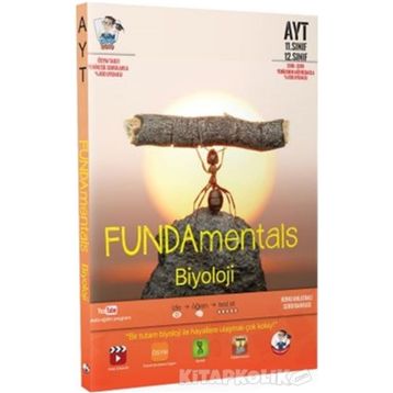 AYT 11. Sınıf 12. Sınıf Fundamentals Biyoloji Konu Anlatımlı Soru Bankası-Tonguç Yayınları