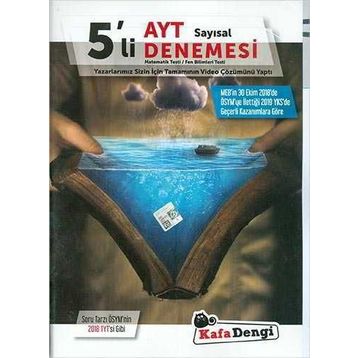 AYT 5 li Sayısal Denemesi Kafadengi Yayınları