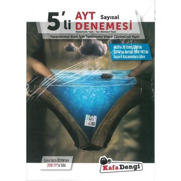 AYT 5 li Sayısal Denemesi Kafadengi Yayınları
