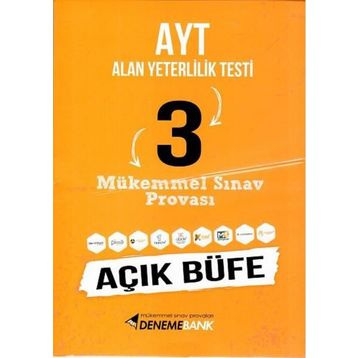 Ayt Açık Büfe 3 Mükemmel Sınav Provası-DenemeBank Yayınları