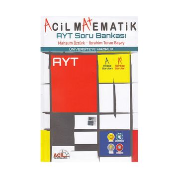 AYT Acil Matematik Soru Bankası - Acil Yayınları