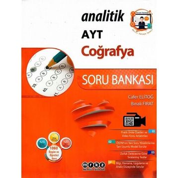 Ayt Analitik Coğrafya Soru Bankası - Merkez Yayınları