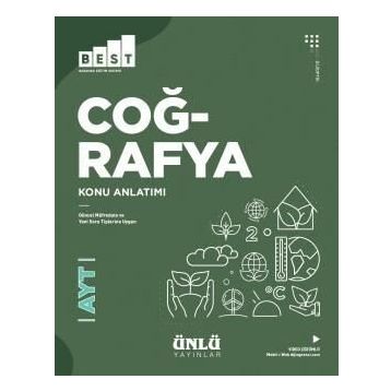 AYT Best Coğrafya Konu Anlatımı-Ünlü Yayınlar