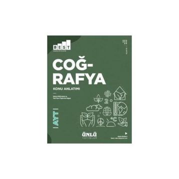 AYT Best Coğrafya Konu Anlatımı-Ünlü Yayınlar