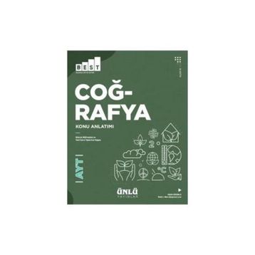 AYT Best Coğrafya Konu Anlatımı-Ünlü Yayınlar