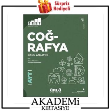 AYT Best Coğrafya Konu Anlatımı-Ünlü Yayınlar