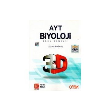 AYT Biyoloji 3d Soru Bankası 3d Yayınları