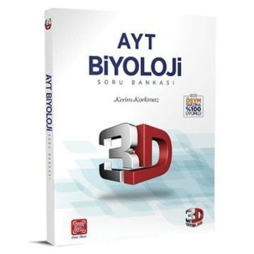 AYT Biyoloji 3d Soru Bankası 3d Yayınları