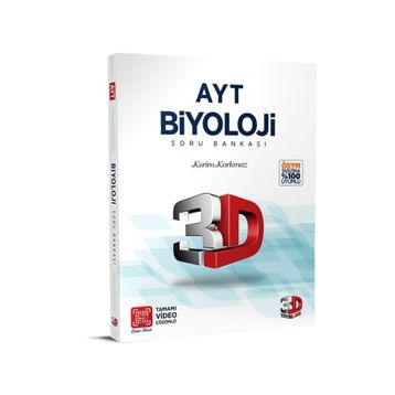 AYT Biyoloji 3d Soru Bankası 3d Yayınları