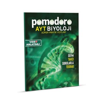 AYT Biyoloji Konu Özetli Soru Fasiküllü Süper Pratik Notlar - Pomodoro Yayınları