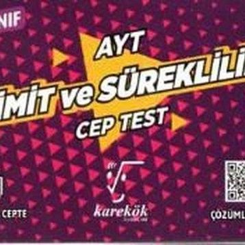 AYT Cep Test 12. Sınıf Limit Ve Süreklilik