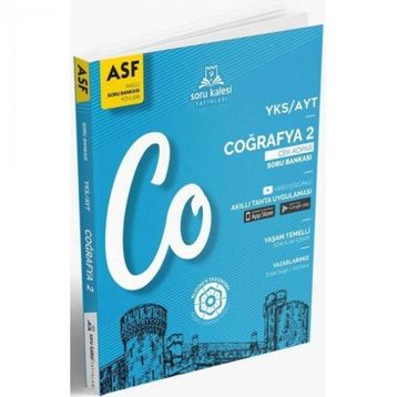 Ayt Coğrafya 2 Çek Kopart Akıllı Soru Bankası Föyü Asf-Soru Kalesi Yayınları