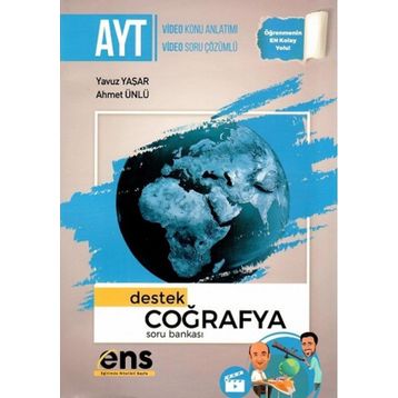 AYT Coğrafya Destek Soru Bankası Ens Yayıncılık