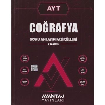 AYT Coğrafya Konu Anlatım Fasikülleri - Avantaj Yayınları