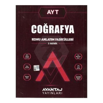 AYT Coğrafya Konu Anlatım Fasikülleri - Avantaj Yayınları
